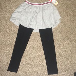 cat and jack kids skirt with built in leggings